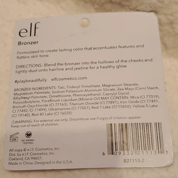 Elf Cosmetics Face Bronzer Light Matte - Picture 3 of 4